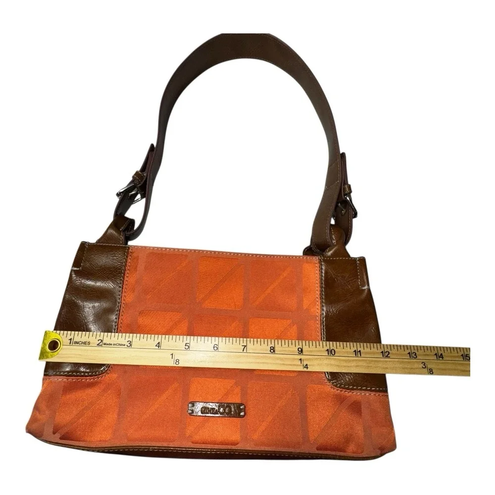 Nine & Co Tangerine Orange Small Handbag Purse